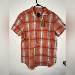 Prana Tamrack Button-Up Shirt, Men’s L